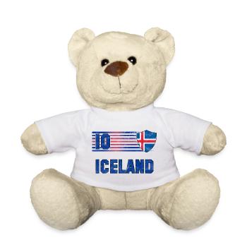 India Football Team - Teddy Bear - white - Front