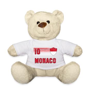 Monaco Football Team - Teddy Bear - white - Front