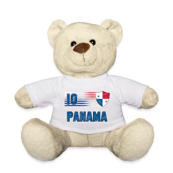 Panama Fußball Mannschaft - Teddy - Weiß - Vorne