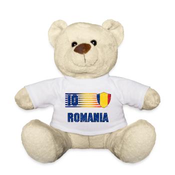 Romania Football Team - Teddy Bear - white - Front