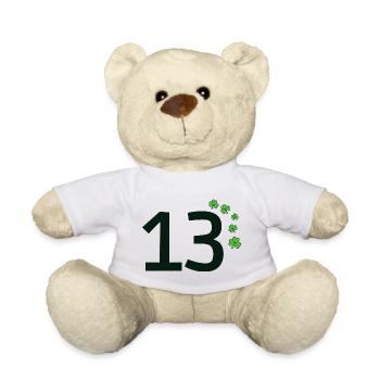 13 - Teddy Bear - white - Front