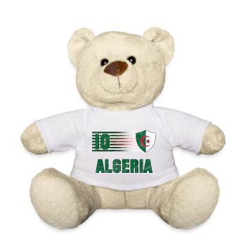 Équipe d’Algérie de football - Nounours - blanc - Devant