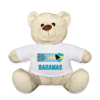 Équipe des Bahamas de football - Nounours - blanc - Devant