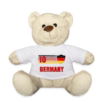 Équipe d’Allemagne de football - Nounours - blanc - Devant