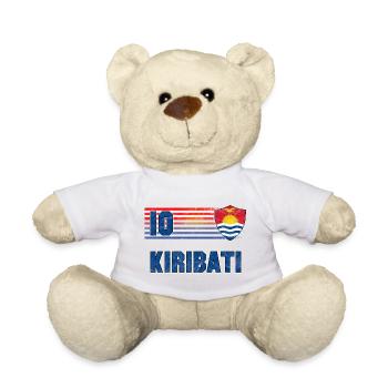 Équipe de Kiribati de football - Nounours - blanc - Devant