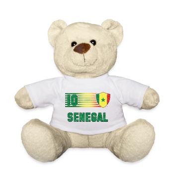 Équipe du Sénégal de football - Nounours - blanc - Devant
