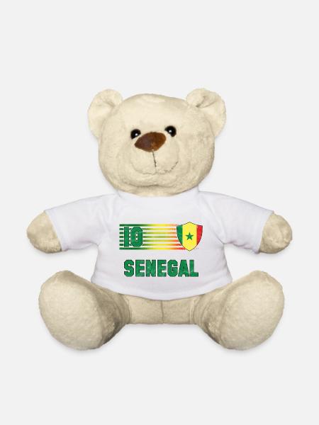Équipe du Sénégal de football - Nounours - blanc