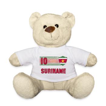 Équipe du Suriname de football - Nounours - blanc - Devant
