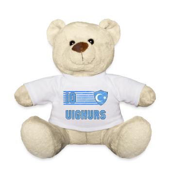 Uighur Football Team - Teddy Bear - white - Front