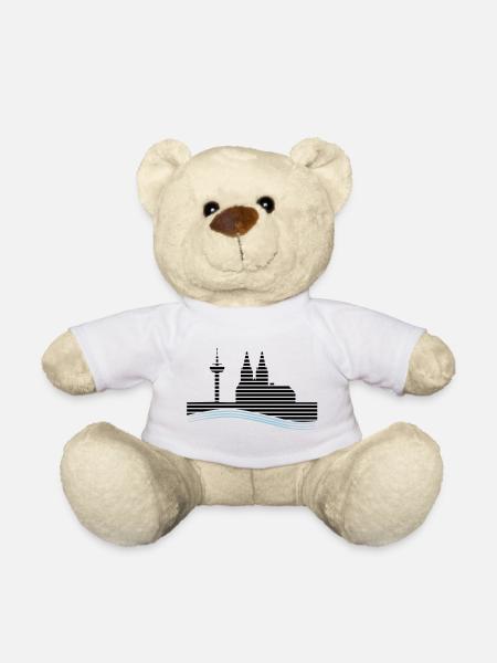 Köln - Teddy - Weiß