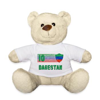 Équipe du Daghestan de football - Nounours - blanc - Devant