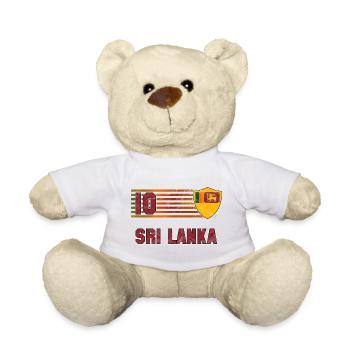 Équipe du Sri Lanka de football - Nounours - blanc - Devant