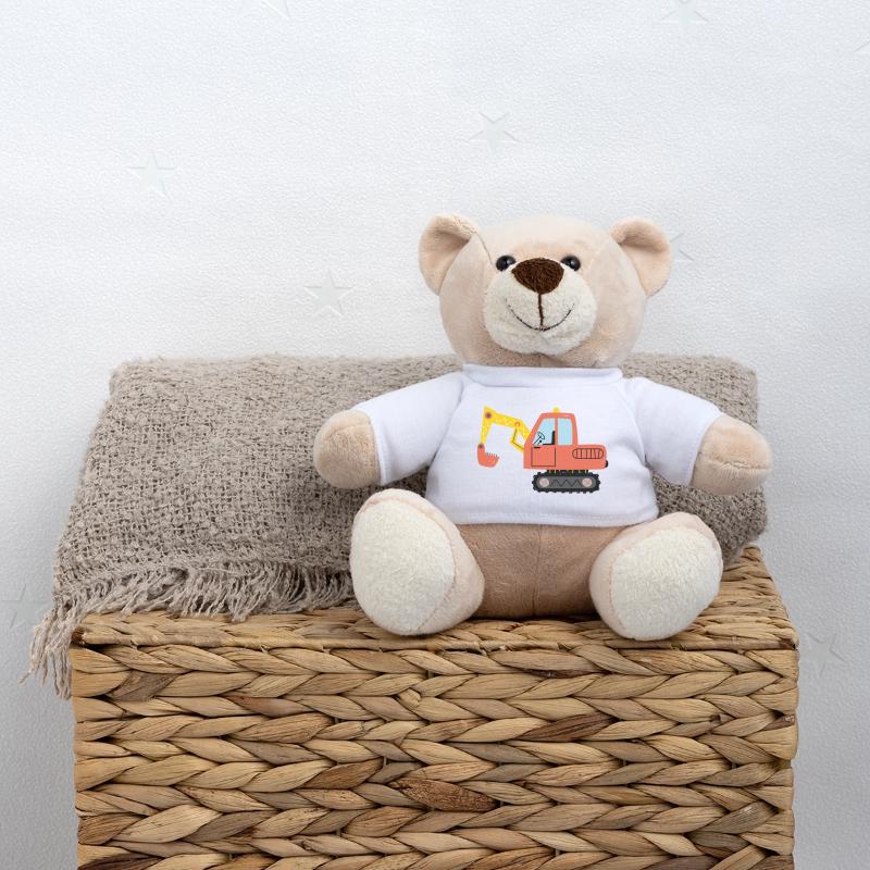 Construction machinery Excavator Backhoe Construction site Teddy Bear