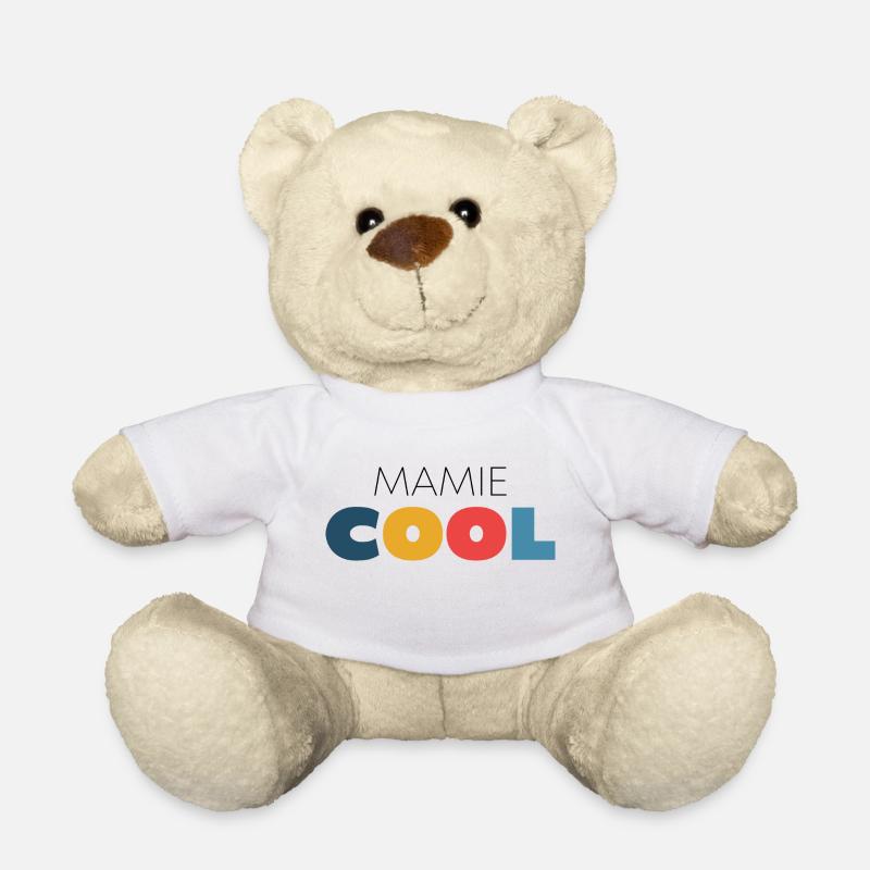 Mamie cool - Nounours - blanc