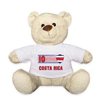 Équipe du Costa Rica de football - Nounours - blanc - Devant