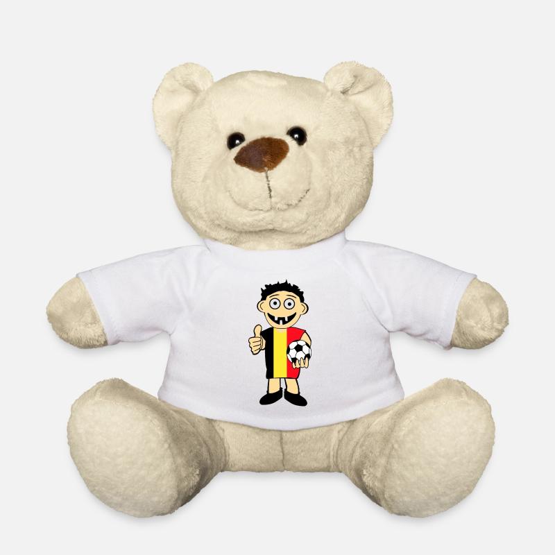 Belgian boy - Teddy Bear - white