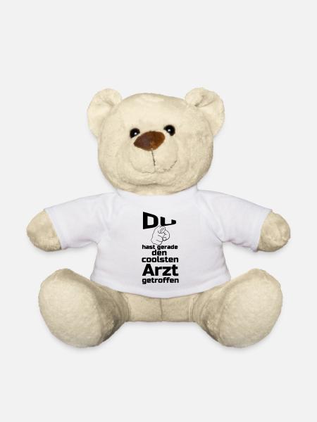Coolster Arzt Geschenk - Teddy - Weiß