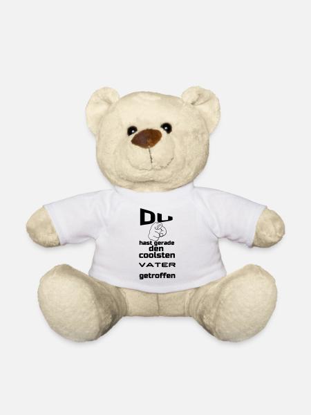 Coolster Vater Geschenk - Teddy - Weiß