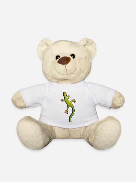 gecko - Nounours - blanc