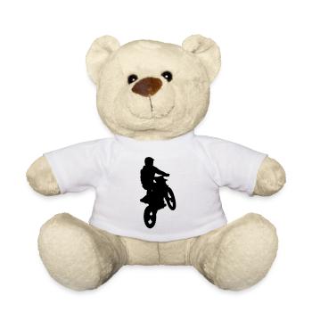Motocross - Teddy - Weiß - Vorne