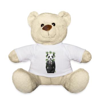 Panda Cannabis - Teddy - Weiß - Vorne