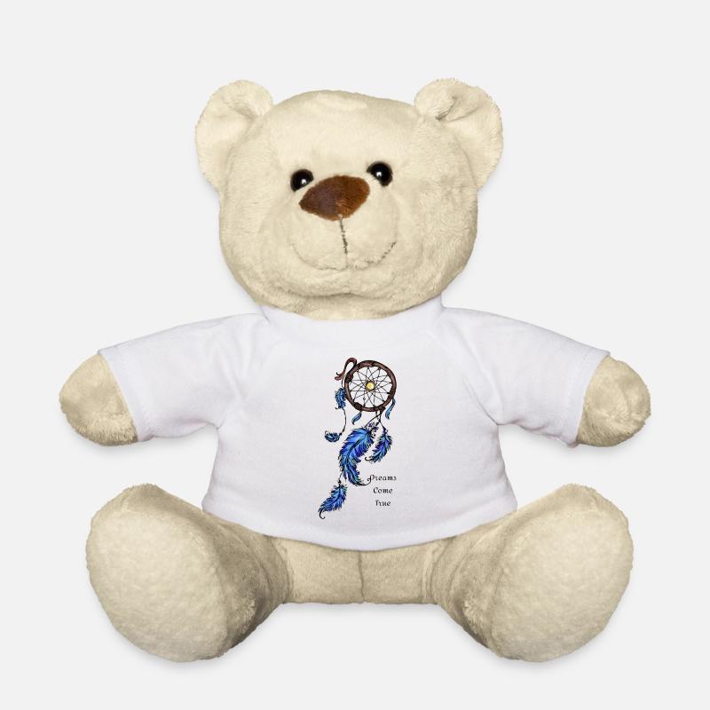 Attrapeur de rêves - Nounours - blanc