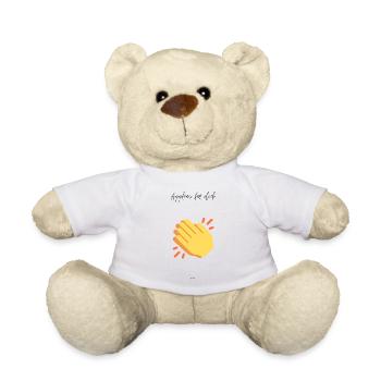 Applaus für dich - Teddy - Weiß - Vorne