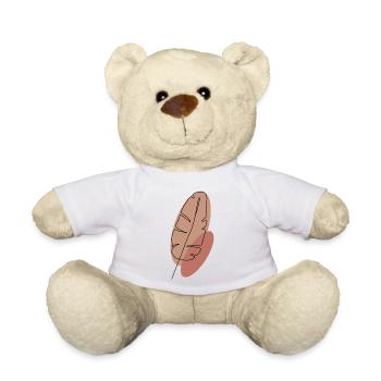 Plume - Nounours - blanc - Devant