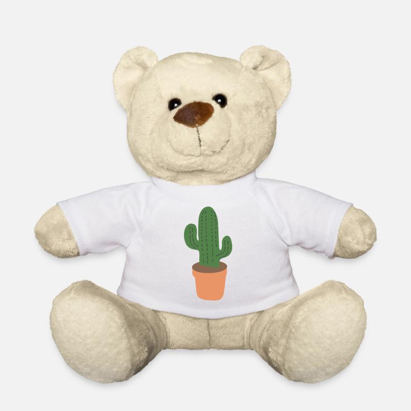 kaktus - Teddy - Weiß