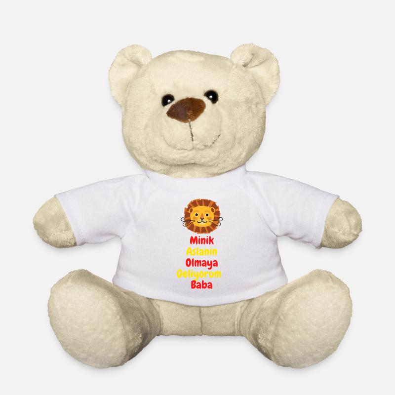 Baba Oluyorsun - Teddy - Weiß