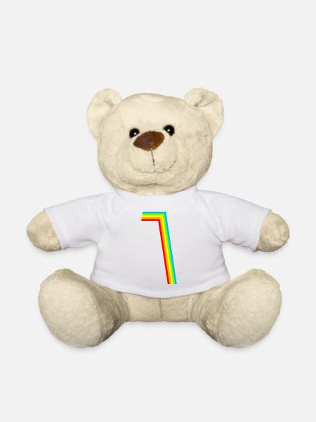 Schon 1 Jahr! - Teddy - Weiß