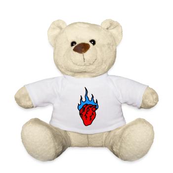 Herz - Teddy - Weiß - Vorne