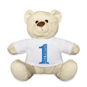 Pole position - Teddy Bear - white - Front