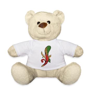 Asso di Maze - Teddy - Weiß - Vorne