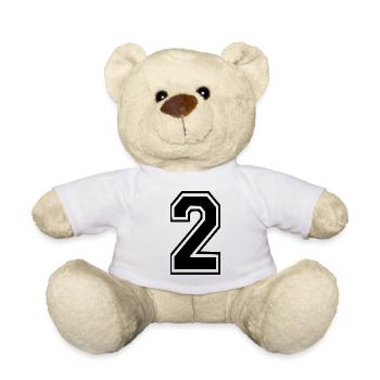 2 - Nounours - blanc - Devant