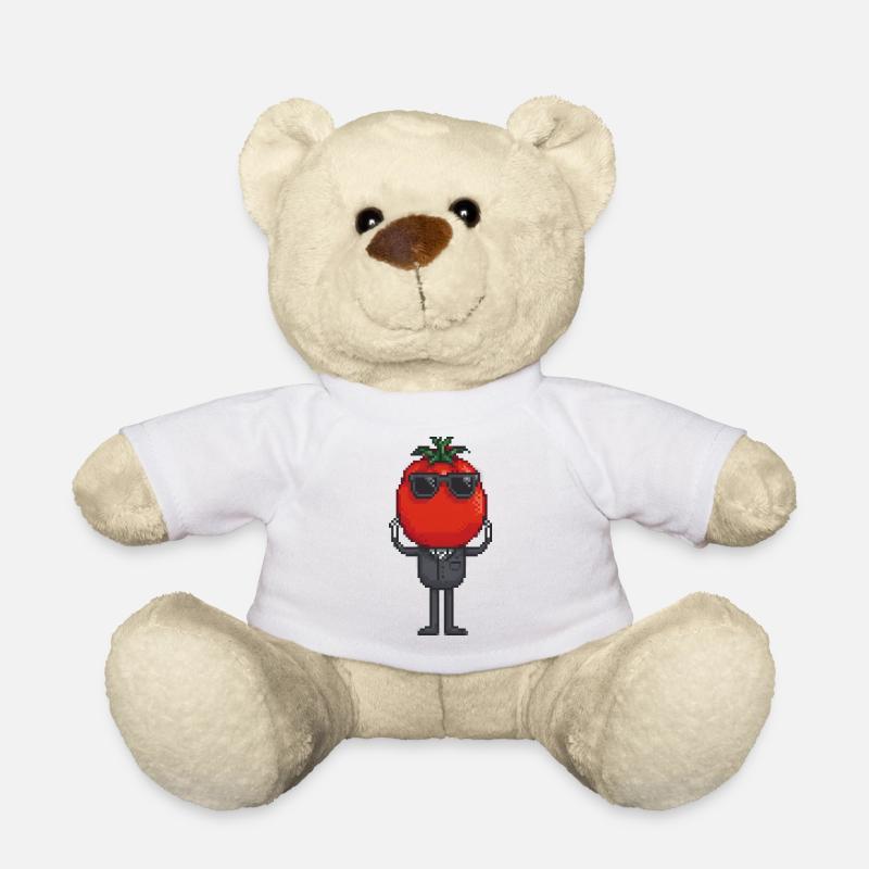 Tomate in Tux - Teddy - Weiß