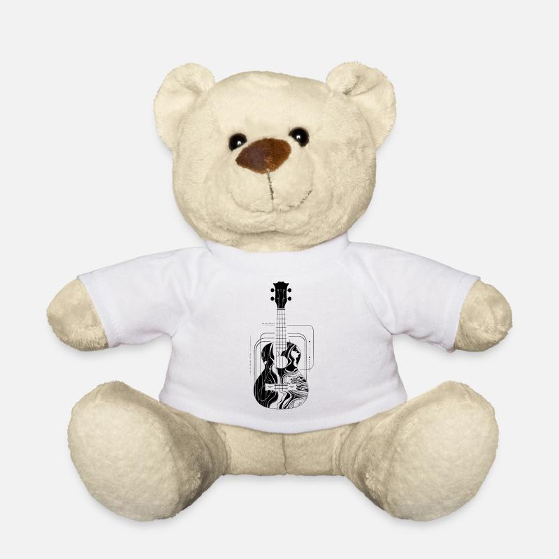Ukulélé - Nounours - blanc