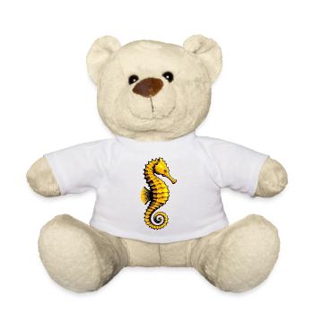 Hippocampe - Nounours - blanc - Devant