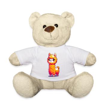 Alpaca - Teddy Bear - white - Front