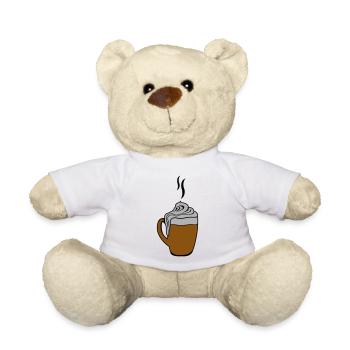 hot chocolate - Teddy Bear - white - Front