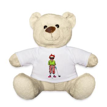 Clowns Golf - Teddy - Weiß - Vorne