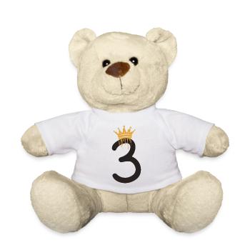 3 - Teddy Bear - white - Front
