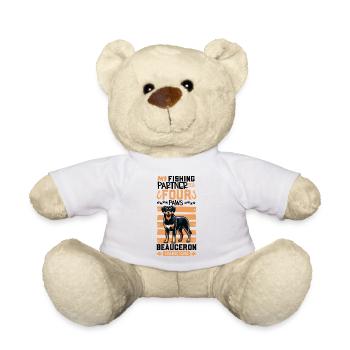 Angeln und Beauceron - Teddy - Weiß - Vorne
