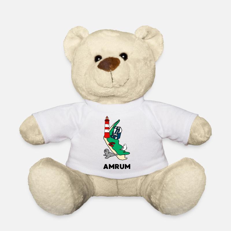 Amrum Nordsee Insel - Teddy - Weiß