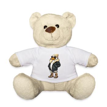 Duck Cool Winter - Teddy Bear - white - Front