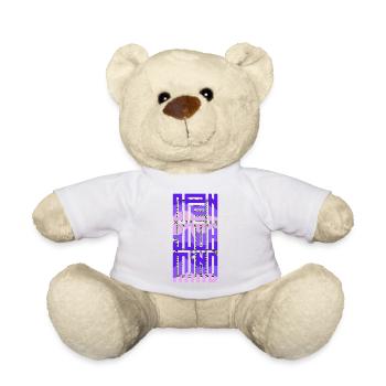 Néon Block  Dégradé - Nounours - blanc - Devant