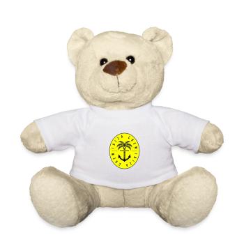 Ibiza Crew Anchor Palm Tree - Teddy Bear - white - Front