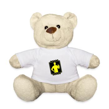 Bier Trinken Party - Teddy - Weiß - Vorne