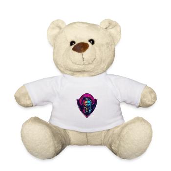 Spartaner Totenkopf Gladiator - Teddy - Weiß - Vorne