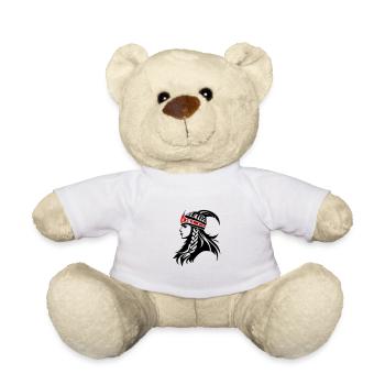 Symbole de la Valkyrie du guerrier viking - Nounours - blanc - Devant